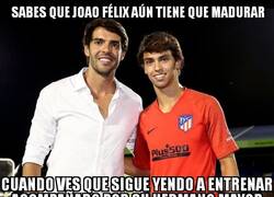 Enlace a Joao Félix y Kaká podrían pasar por hermanos perfectamente