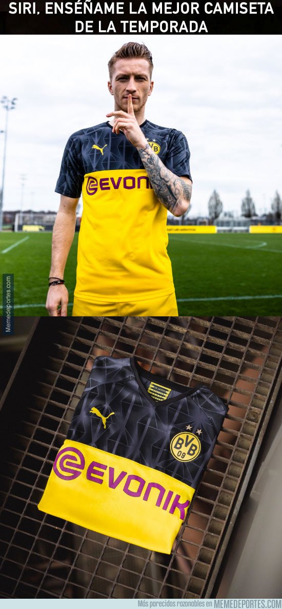 1082460 - El Borussia presenta nueva camiseta y es brutal