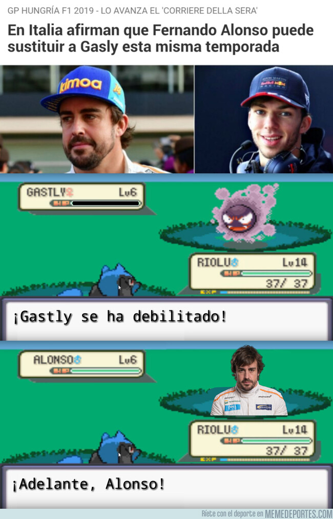 1082591 - Lo que yo me imagino cuando dicen que Alonso sustituirá a Gasly