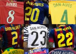 Enlace a Un nuevo dorsal para la lista de Dani Alves