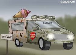 Enlace a Al Arsenal le está quedando un equipo algo descompensado, por @zezocartoons