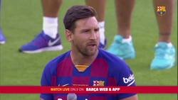 Enlace a El discurso de Messi anoche en el Gamper