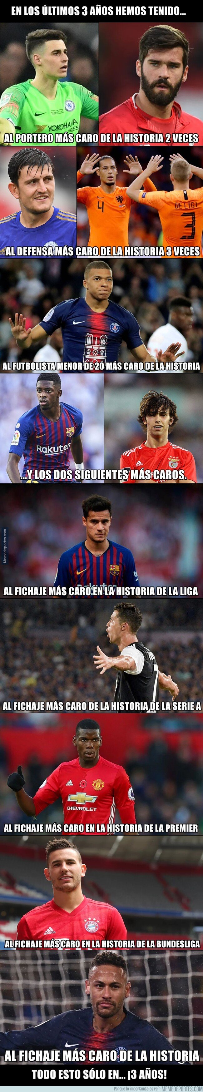 1082791 - Los últimos 3 años de fichajes han sido bastante locos