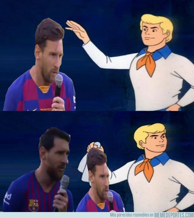 1082800 - El discurso de Messi de cara a la próxima temporada resultó ser muy parecido al del año pasado...