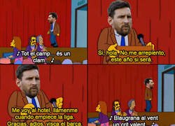 Enlace a El breve regreso de Messi en el Gamper y Ciao