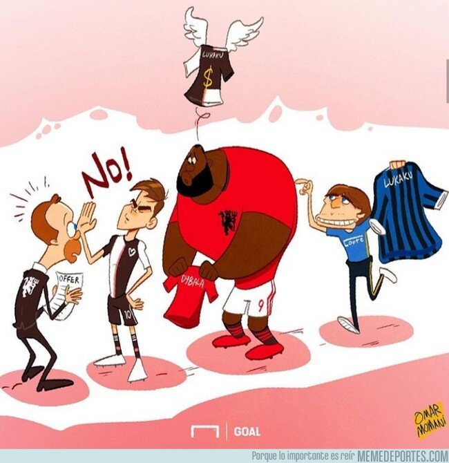 1082902 - Lukaku y Dybala siguen pendientes de su futuro, por @goalglobal