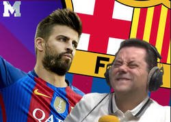 Enlace a Tomás Roncero responde a Gerard Piqué por decir que el Madrid juega a la ruleta rusa y Twitter le responde sin piedad
