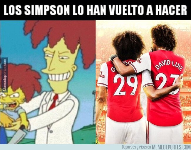 1083057 - Los Simpson predijeron a David Luiz y Guendouzi