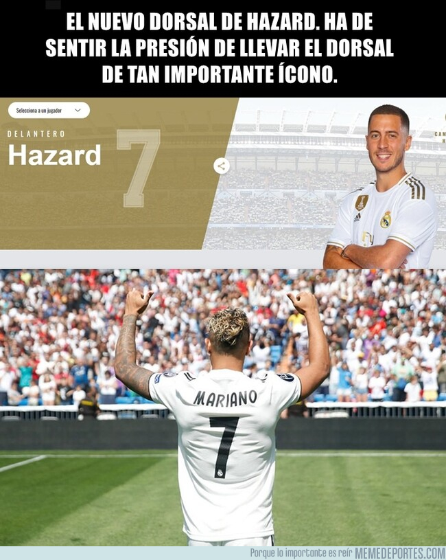 1083096 - Eden Hazard usará el dorsal 7