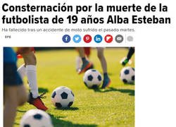 Enlace a Consternación por la muerte de la futbolista de 19 años Alba Esteban