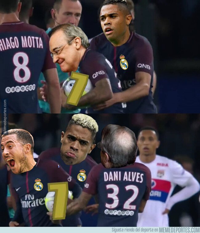 1083134 - El Madrid le quita el '7' a Mariano para dárselo a Hazard
