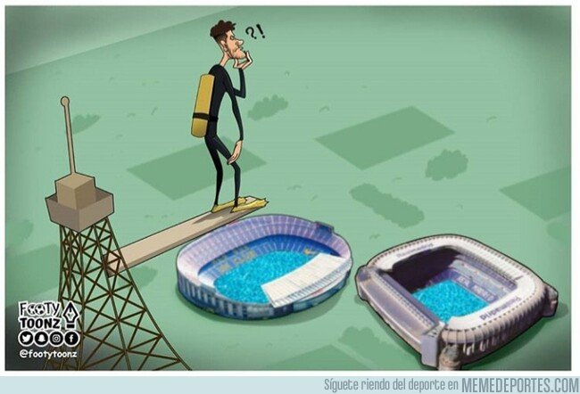 1083142 - ¿Dónde será el próximo piscinazo de Neymar? Por @footytoonz