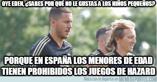 1083155 - Eden Hazard ya se está acostumbrando un poco a España