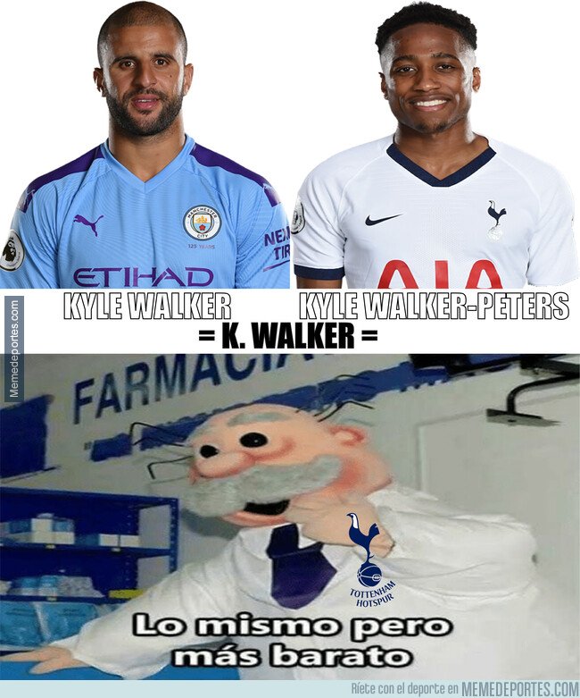 1083184 - Tottenham tiene a Kyle Walker barato