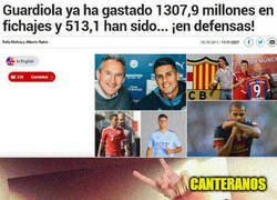 Enlace a ¡Guardiola ya ha gastado 1307,9 millones en fichajes!