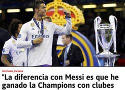 Enlace a La frase de Cristiano sobre su gran diferencia con Messi que va a dar mucho que hablar