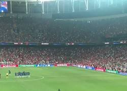 Enlace a Surrealista: Adrián San Miguel podría haberse lesionado el tobillo en la celebración del Liverpool justo en este momento