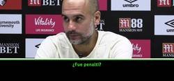 Enlace a La rajada monumental de Guardiola contra el VAR en la Premier