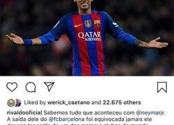 Enlace a El padre de Neymar acaba de darle 'me gusta' a esta publicación de Instagram y acaba de revolucionar todo internet