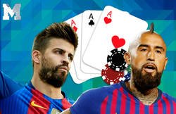 Enlace a La tremenda cantidad de dinero que han ganado Piqué y Arturo Vidal en un torneo de póker