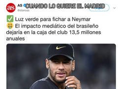 Enlace a El doble rasero increíble que hay en la prensa ahora que Neymar ha rechazado al Real Madrid