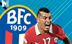 Enlace a Así presentó el Bologna a Gary Medel... Muy bizarro todo.