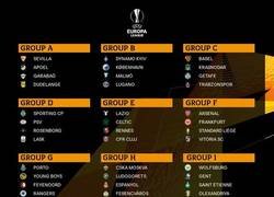 Enlace a Así quedan los grupos de la Europa League
