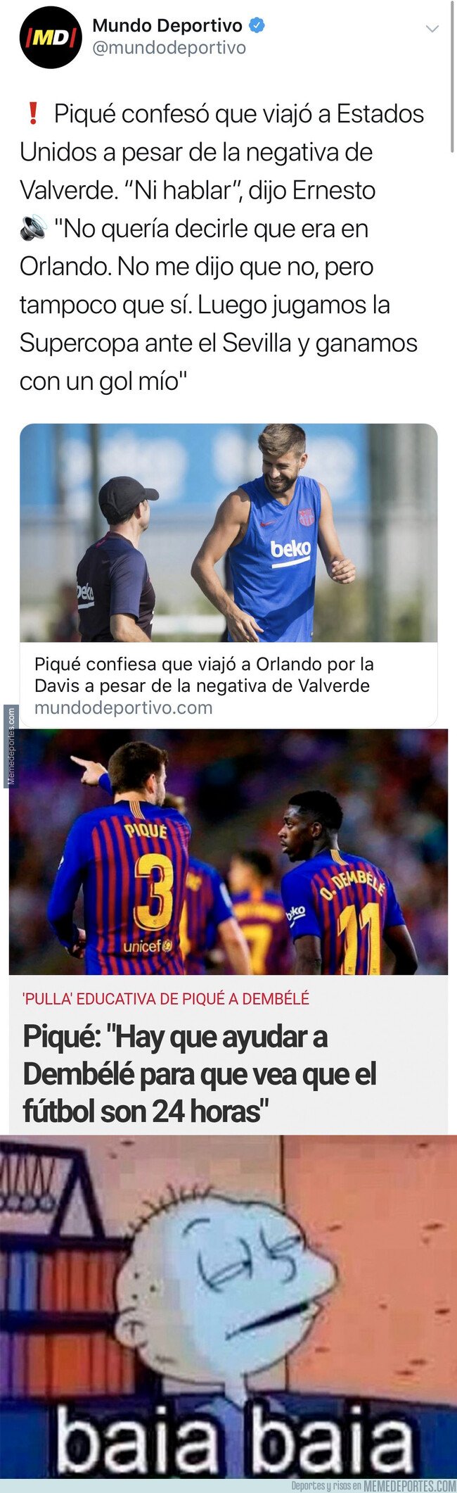 1085134 - Dos noticias juntas de Gerard Piqué que deja por los suelos su imagen como jugador del Barça