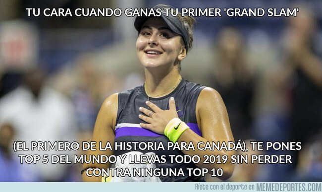 1085165 - Bianca Andreescu, campeona del US Open 2019 (solo tiene 19 años)