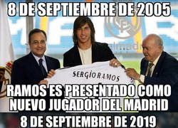 Enlace a Una fecha para el recuerdo de Sergio Ramos