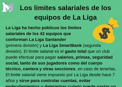 Enlace a Los limites salariales de los equipos de La Liga