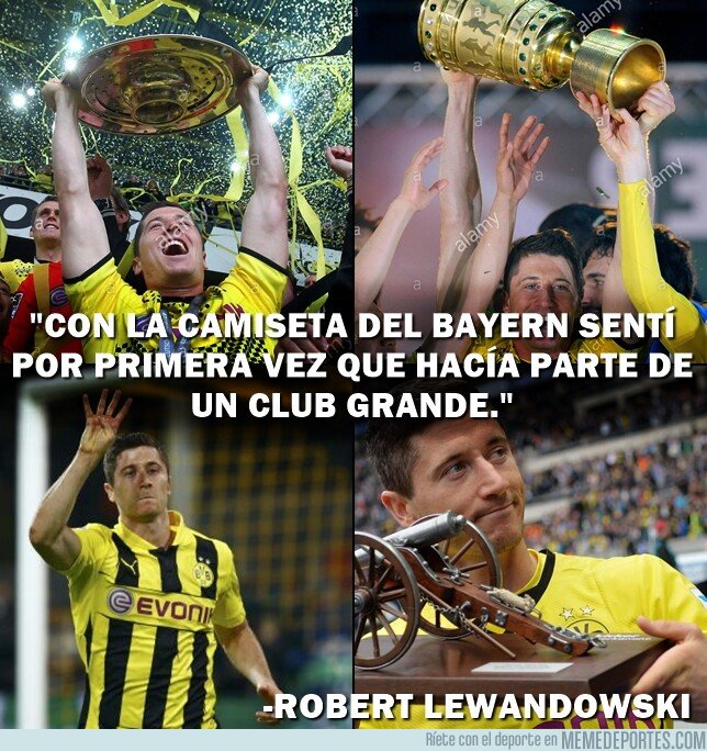 1085410 - Lewandowski es alguien por el Borussia Dortmund. Que nunca lo olvide.