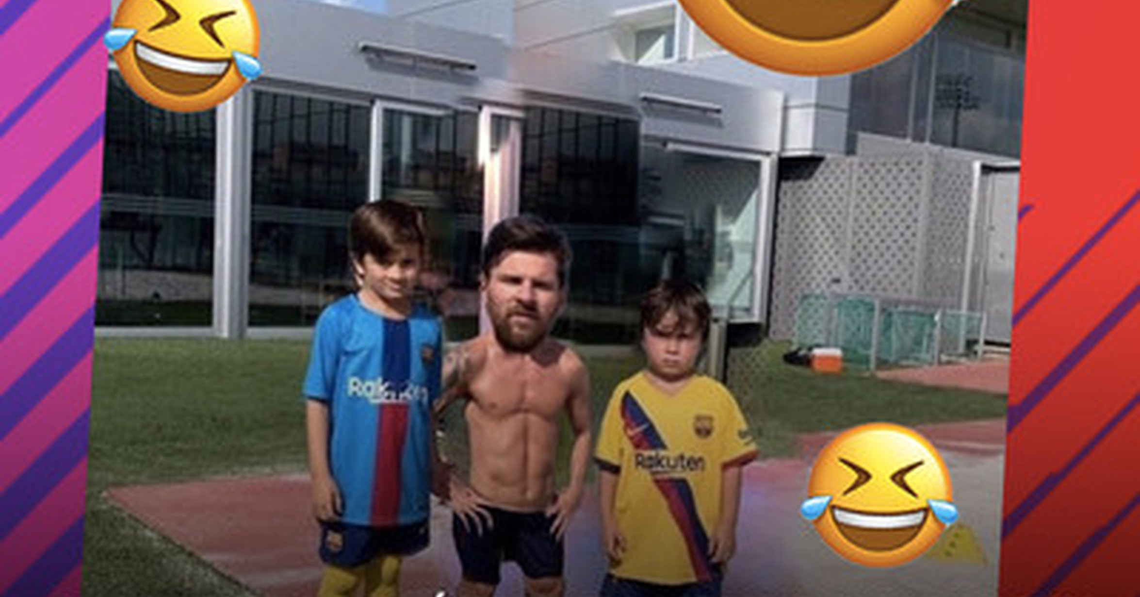 [ MEMEDEPORTES ] Alguien por ahí esta haciendo chops de Messi ...