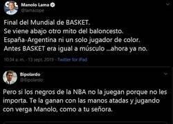 Enlace a La mejor respuesta a Manolo Lama sobre el 'mito' del baloncesto