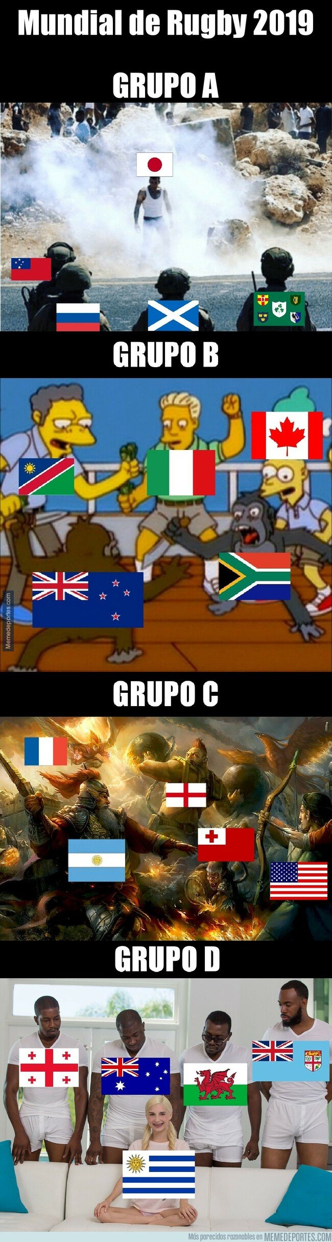 1085861 - Los grupos del Mundial de Rugby