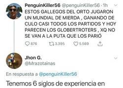 Enlace a Aficionado argentino indignado recibe contestación