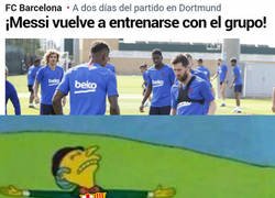 Enlace a Una gran noticia para los culés