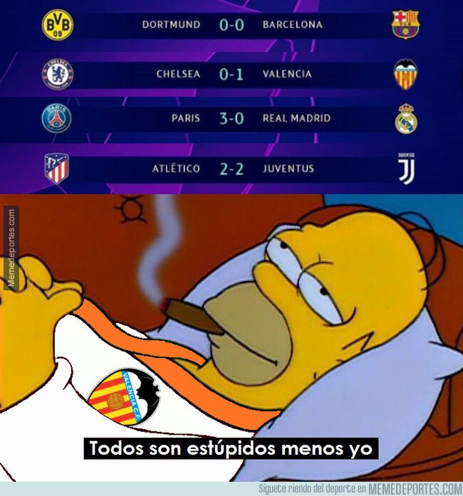 1086259 - El Valencia, el único que sale impune de la primera jornada de Champions