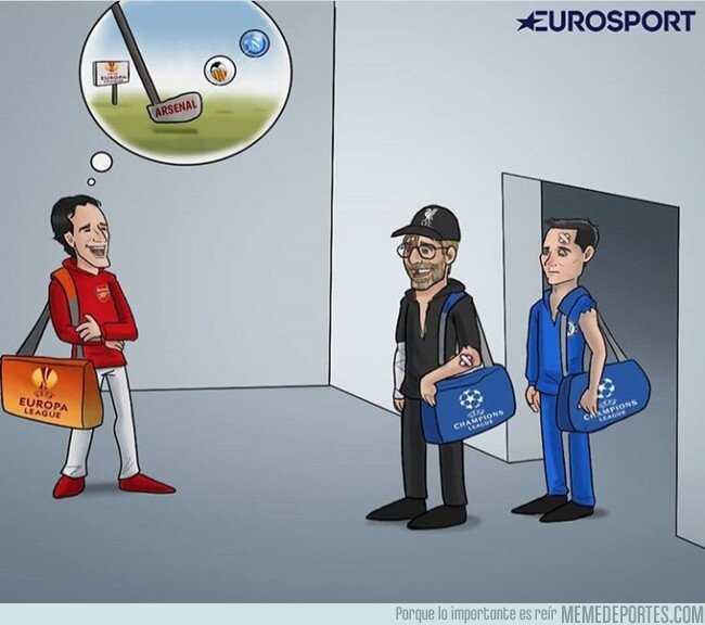 1086264 - El Arsenal ya venció a los verdugos de Liverpool y Chelsea, por @zezocartoons