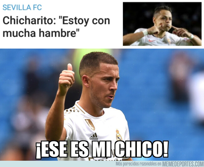 1086267 - Chicharito y Hazard pueden irse a comer juntos