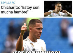Enlace a Chicharito y Hazard pueden irse a comer juntos