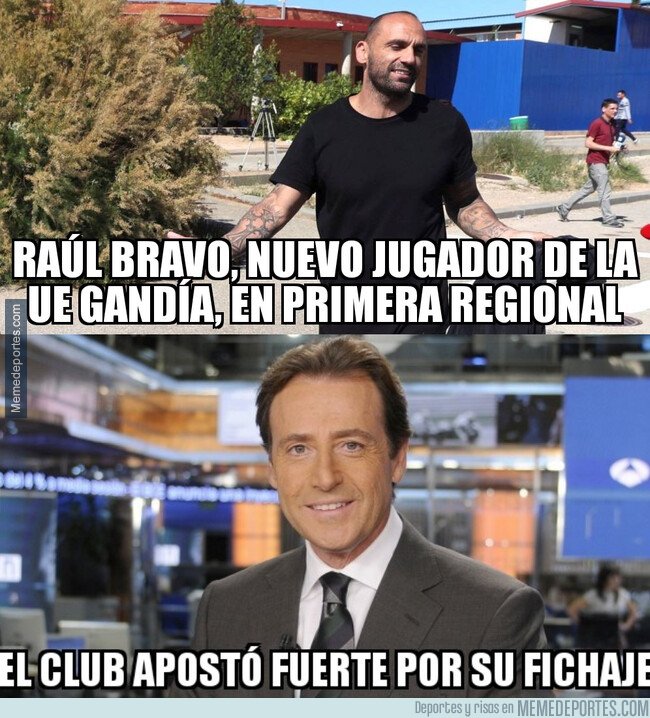1086814 - Raúl Bravo vuelve al fútbol de la mano del Gandía