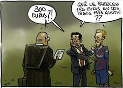Enlace a Bartomeu negociando las condiciones de la multa, por @yesnocse