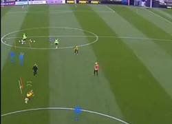 Enlace a Uno de los mejores goles que se ha visto alguna vez en un entrenamiento