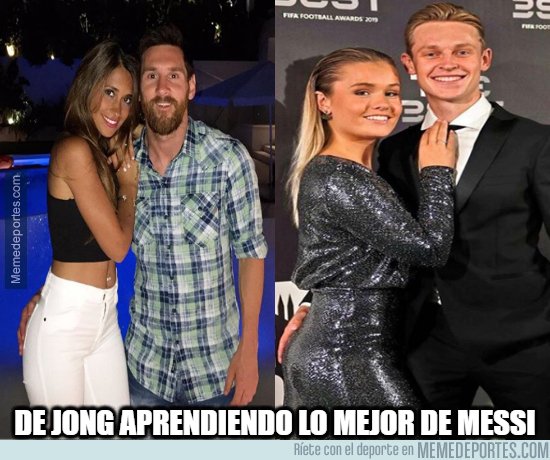 1086972 - De Jong esta aprendiendo demasiado de Messi