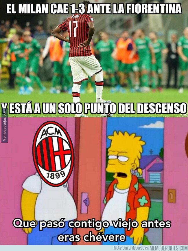 1087133 - El Milan va cuesta abajo y sin frenos