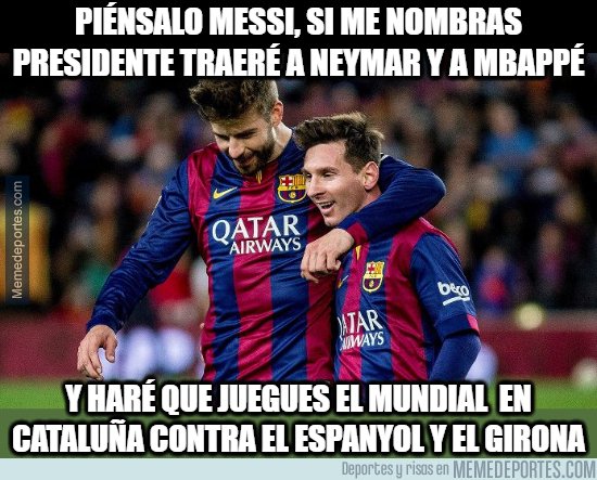 1087201 - Piqué ya quiere ser presidente