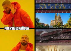 Enlace a Así ve la prensa española al Barça