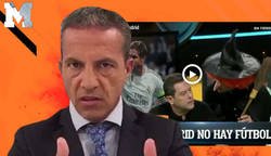 Enlace a Cristóbal Soria le mete un susto de muerte a Tomás Roncero tras el mal resultado frente al Brujas