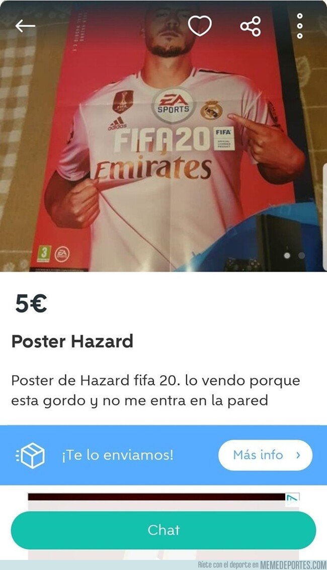 1087481 - ¡Wallapop! Si está muy gordo, súbelo